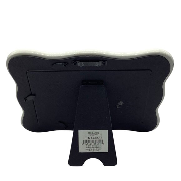 Dedicated to the Lord Pink Ceramic Picture Frame 4" X 6" Enesco Gregg Gift - Picture 4 of 8